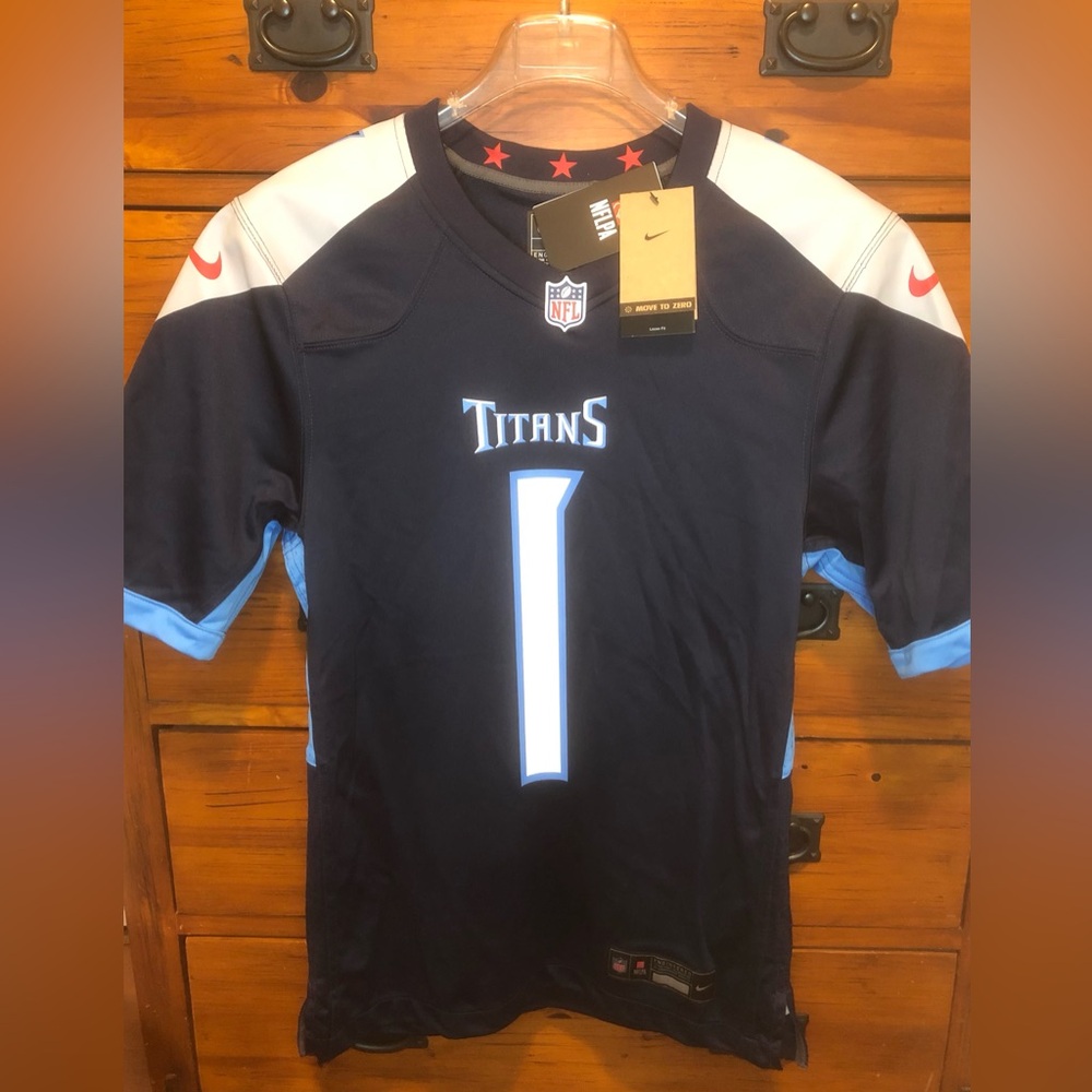 Nike Tennessee Titans Cam Ward #1 Jersey Men’s Size XL New